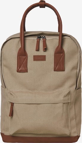 JACK & JONES Rucksack 'JACPASCAL' in Beige: Vorderseite