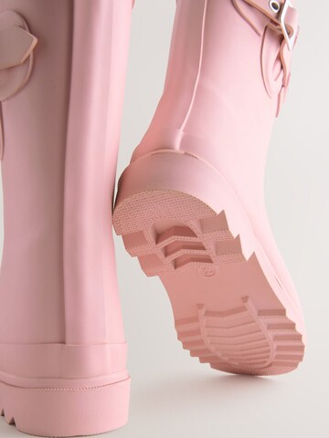 Bottes en caoutchouc Next en rose