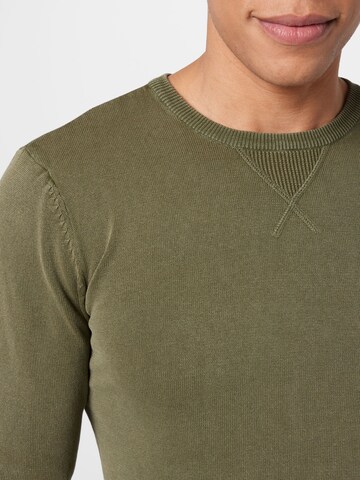 BLEND Sweater in Green