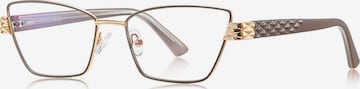 VEYREY Sonnenbrille 'Damen Cat-eye Blaulichthemmende Brillen Für Frauen Irous' in Braun: Vorderseite
