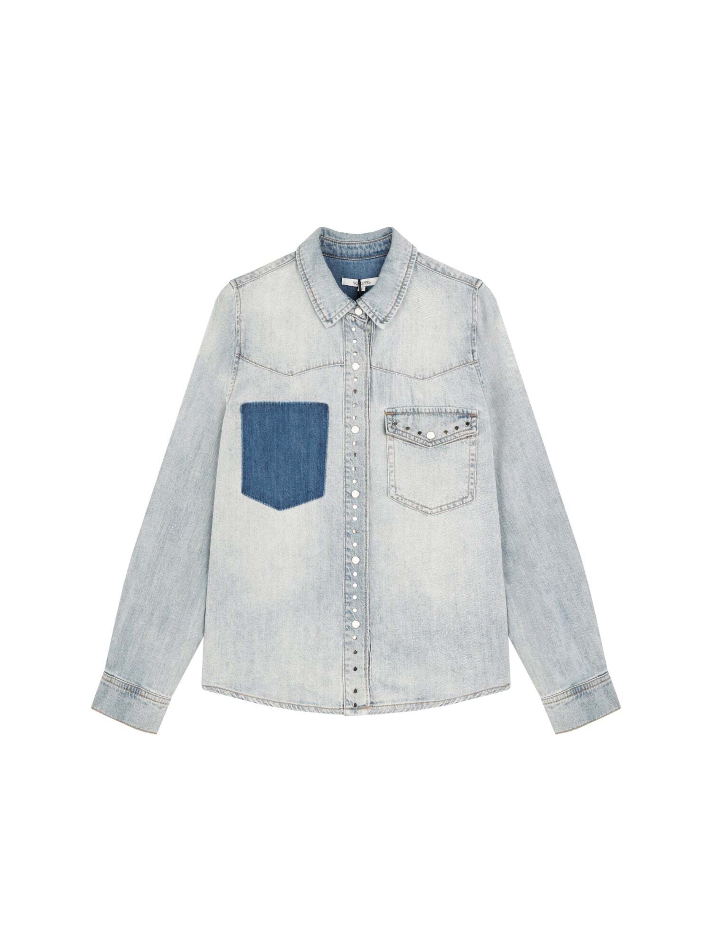 T-shirt ' ' Scalpers en bleu : devant