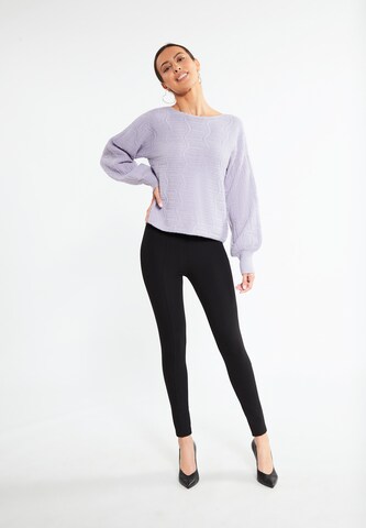 faina Pullover in Lila