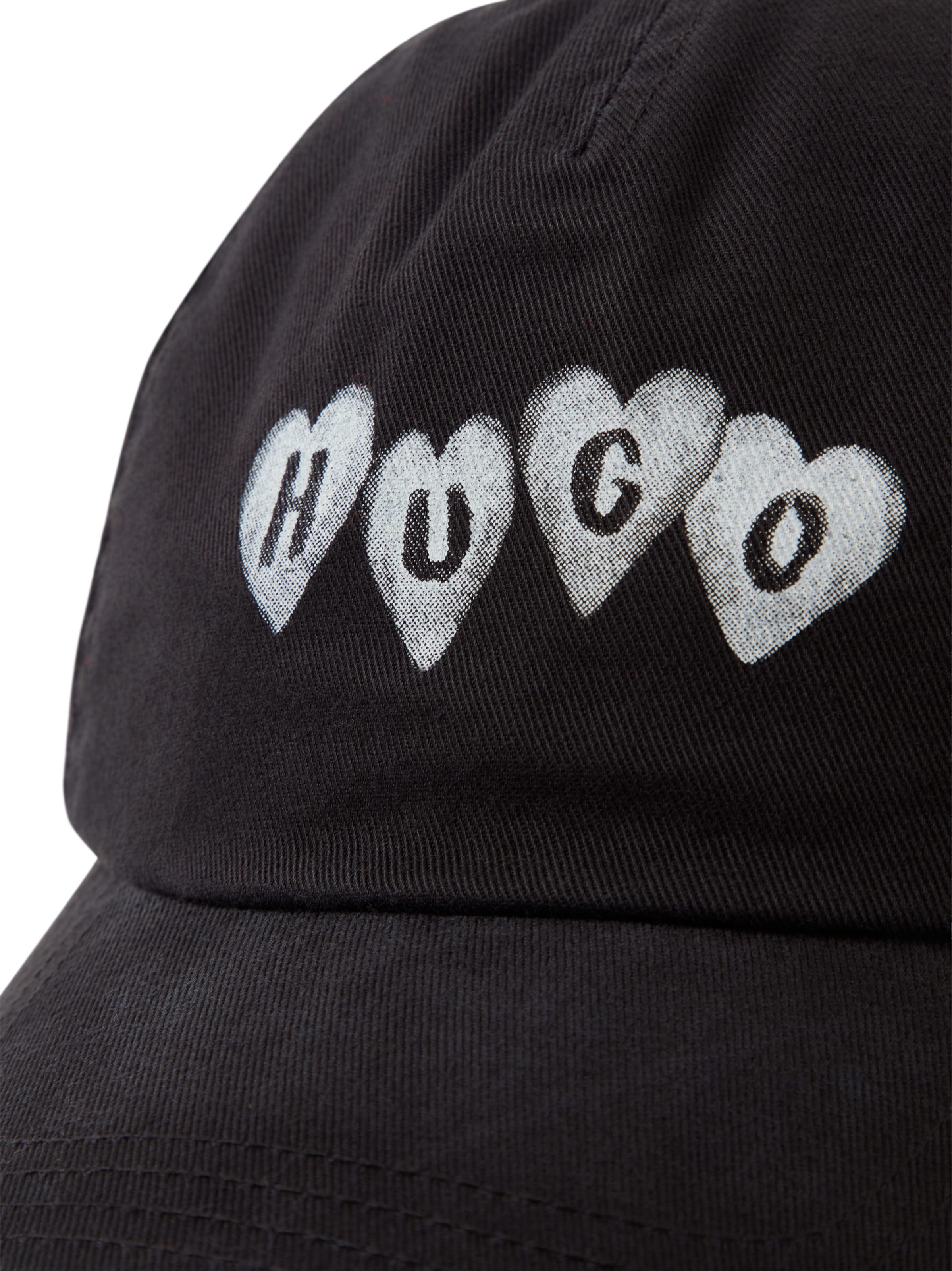 HUGO Cap in Schwarz