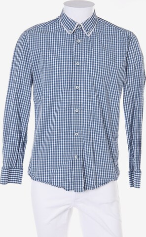 MEXX Button Up Shirt in M in Blue: front