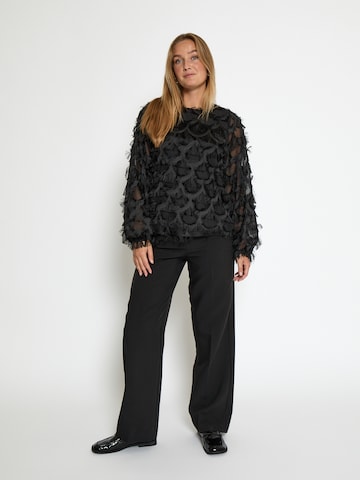 Peppercorn Bluse ' PCKylin Long Sleeve Blouse ' in Schwarz