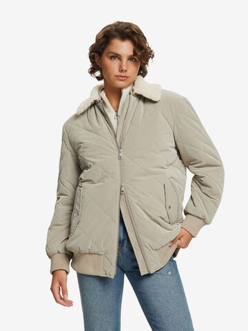 ESPRIT Winterjacke in Beige: predná strana