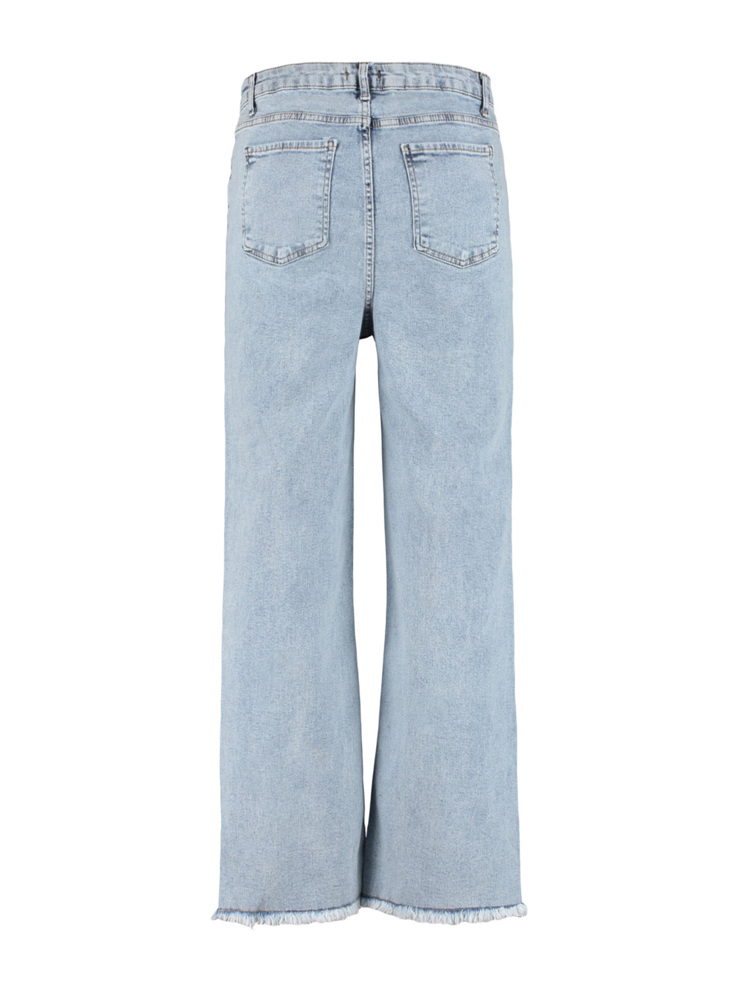 évasé Jean Trendyol Curve en bleu