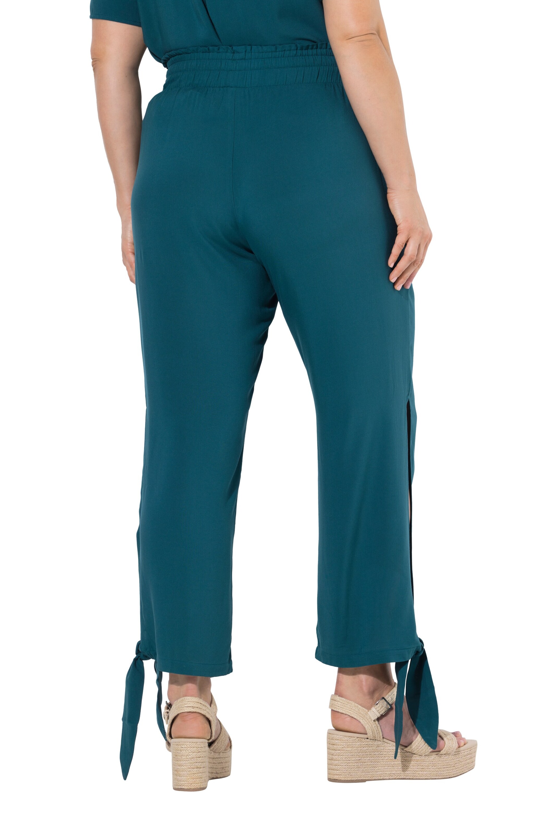 Ulla Popken Loose fit Trousers in Blue