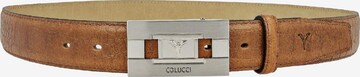 Carlo Colucci Belt 'Chiusan' in Brown: front