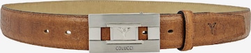 Carlo Colucci Belt 'Chiusan' in Brown: front
