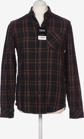 River Island Button Up Shirt in S in Green: front