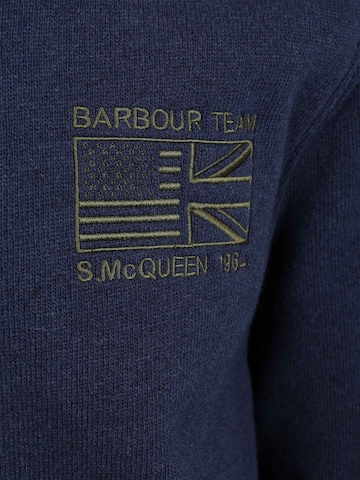 Barbour Strickjacke 'Mack'‌‌‌‌ in Blau