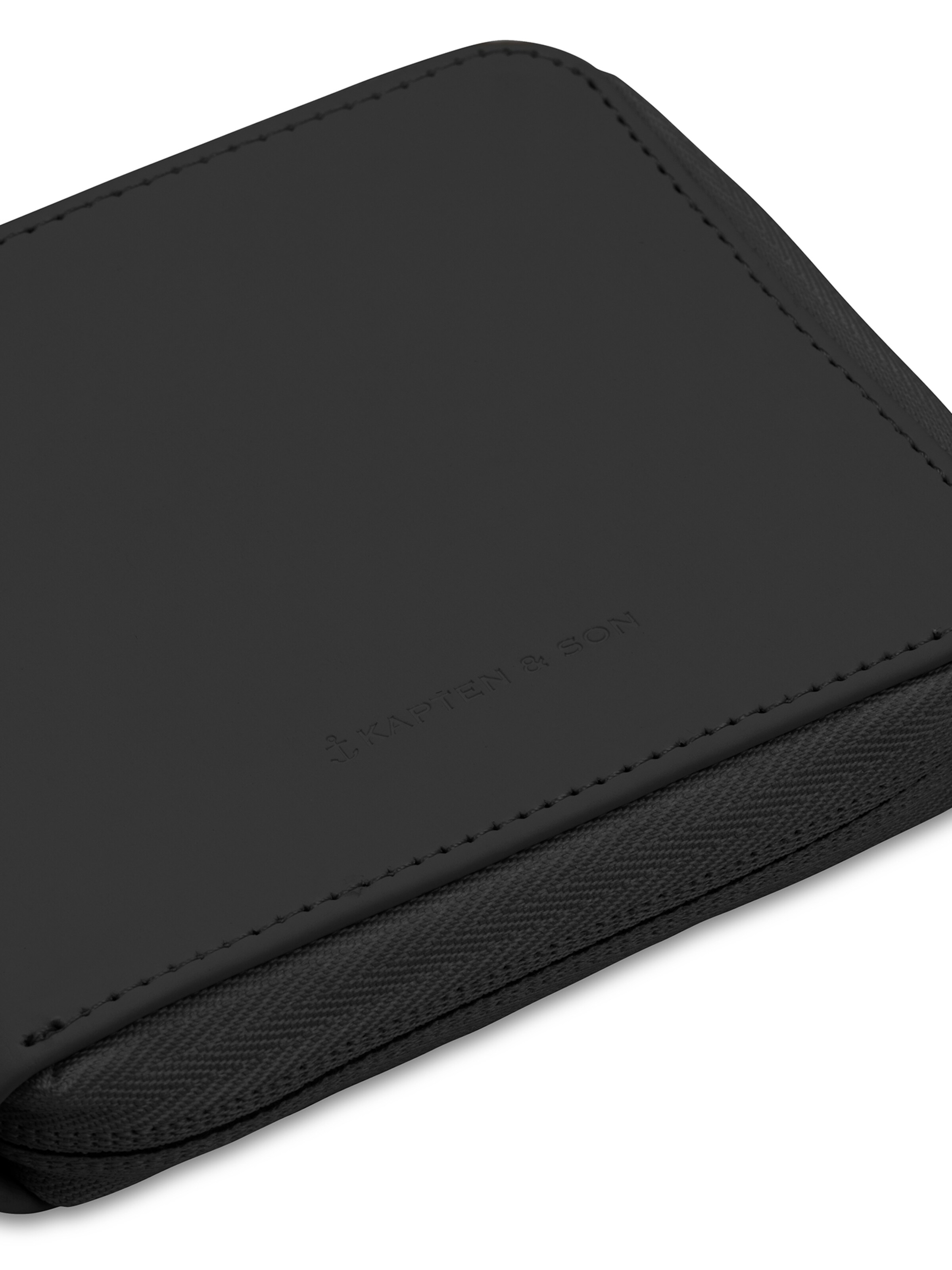 Kapten & Son Peňaženka 'Camden All Black' - Čierna