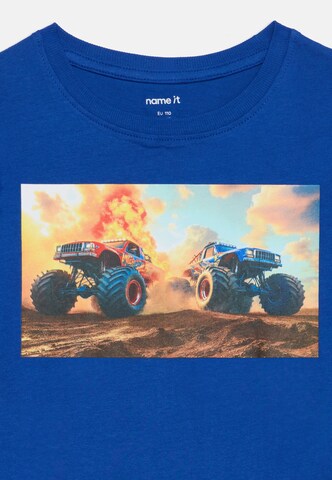 NAME IT T-shirt 'NMMVOTO' i blå