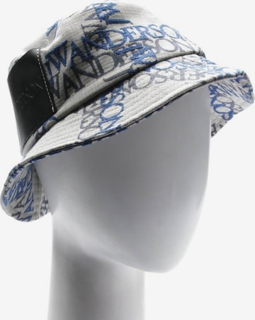 JW Anderson Hat & Cap in XS-XL in Blue: front