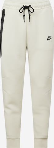 Pantalon de sport 'TECH FLEECE' Nike Sportswear en vert : devant