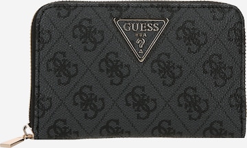 GUESS Wallet 'Laurel' in Black: front