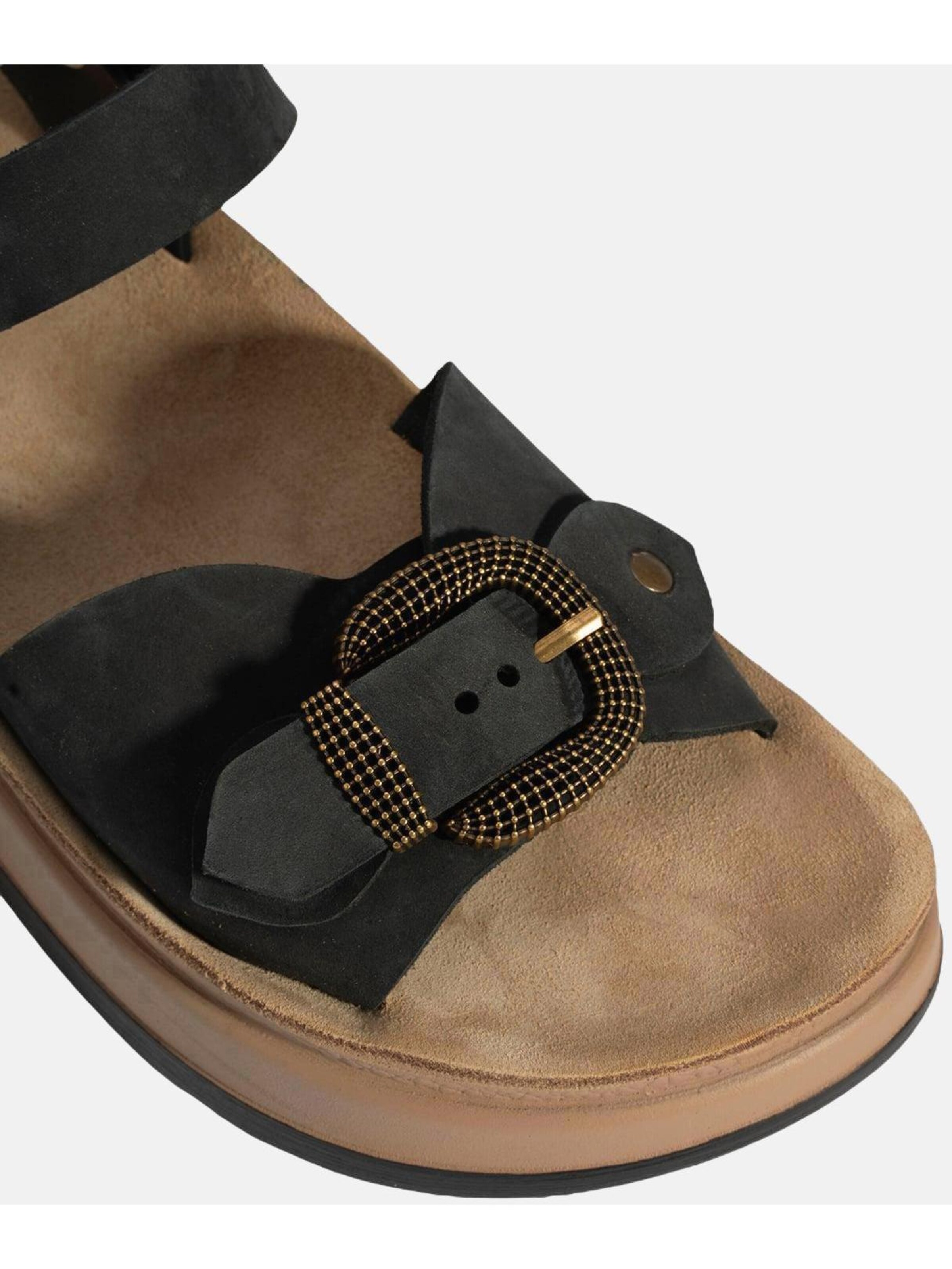 Desa Sandals in Black