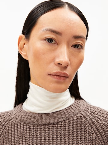 ARMEDANGELS Kampsun 'Kaagi', värv pruun