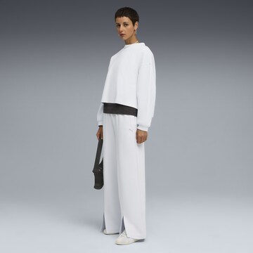 PUMA Loose fit Trousers 'Essentials' in White