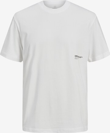 JACK & JONES Shirt 'Clan' in Wit: voorkant