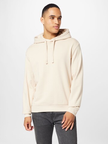 HUGO Sweatshirt 'Dapo' in Beige: predná strana