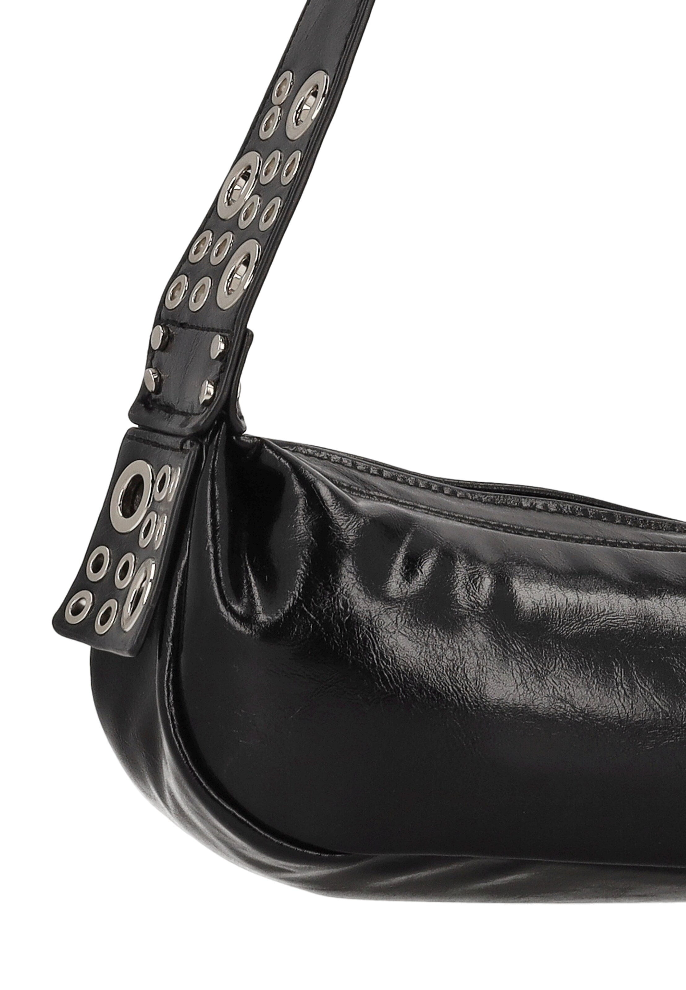 Sac bandoulière myMo ROCKS en noir