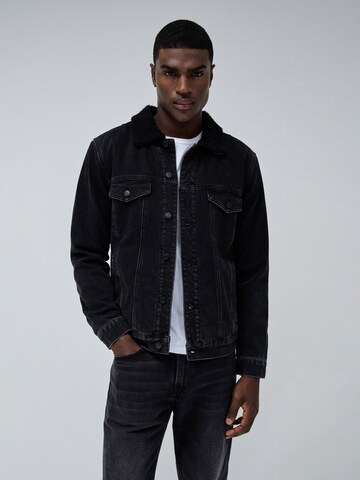 Salsa Jeans Between-season jacket in Black: front