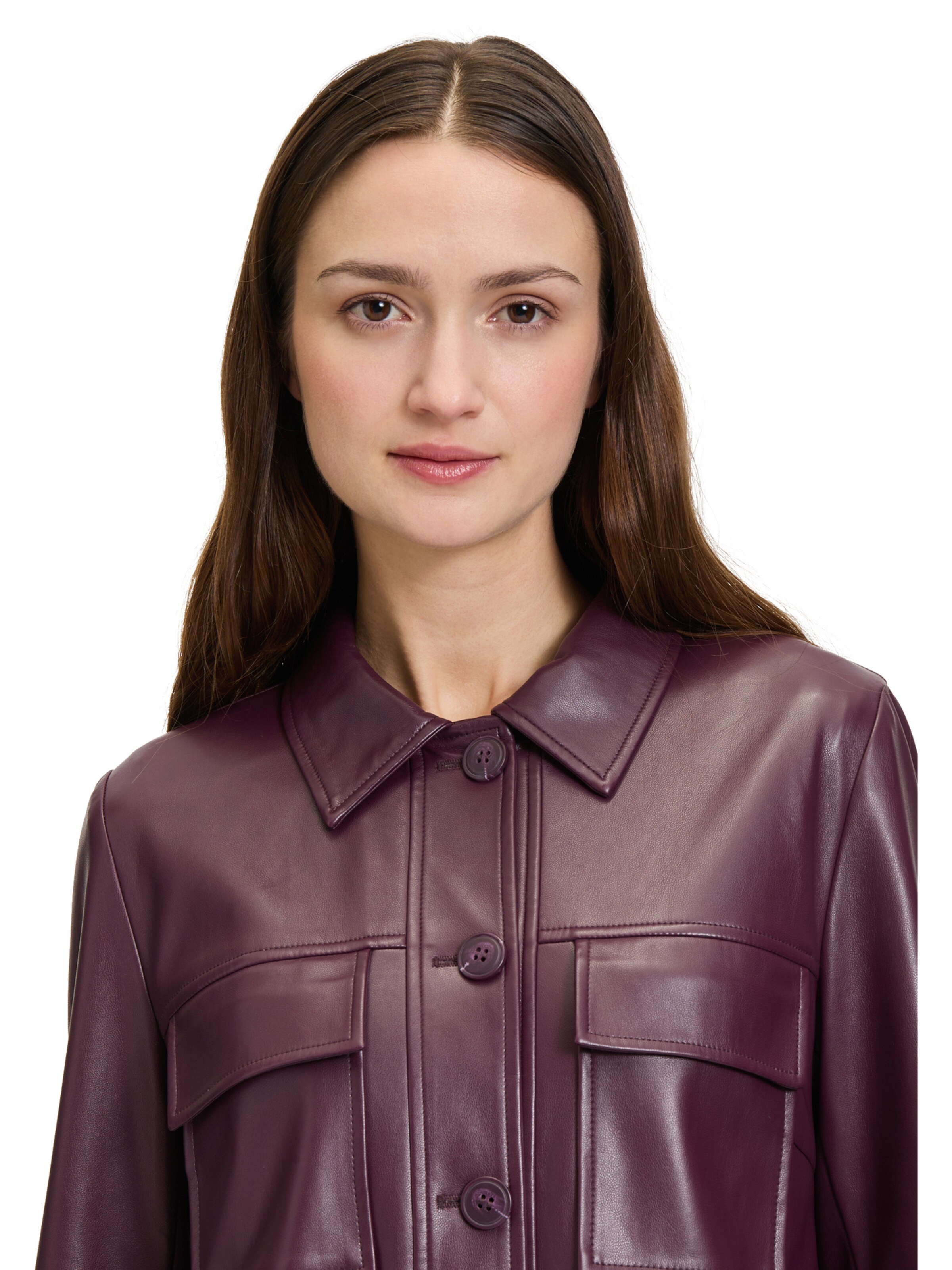Veste mi-saison Betty & Co en violet