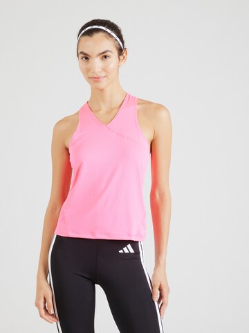 ADIDAS PERFORMANCE Спортивный топ 'CLUB' в Ярко-розовый: спереди