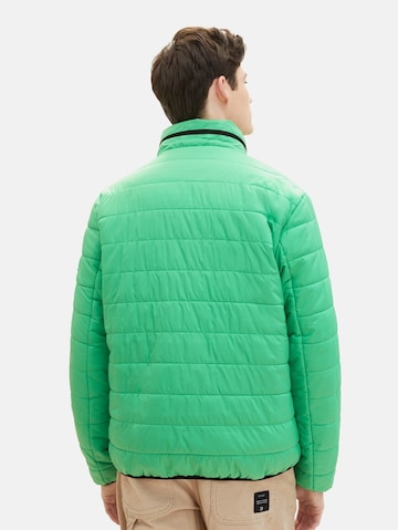 TOM TAILOR DENIM Prehodna jakna | zelena barva