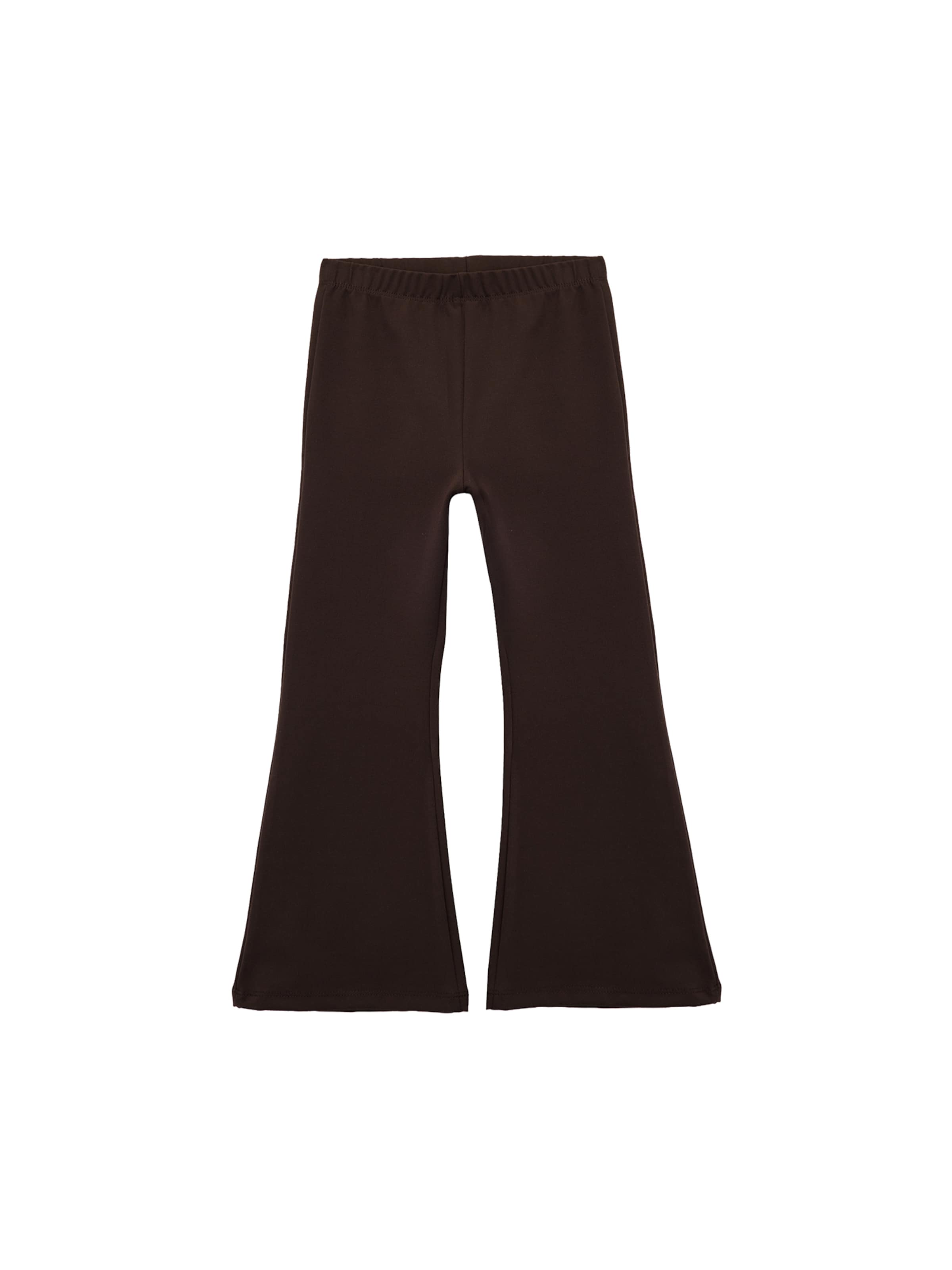 Koton Flared Trousers in Brown: front