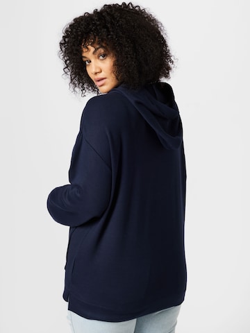 Tom Tailor Women + Sweat jacket in Blue