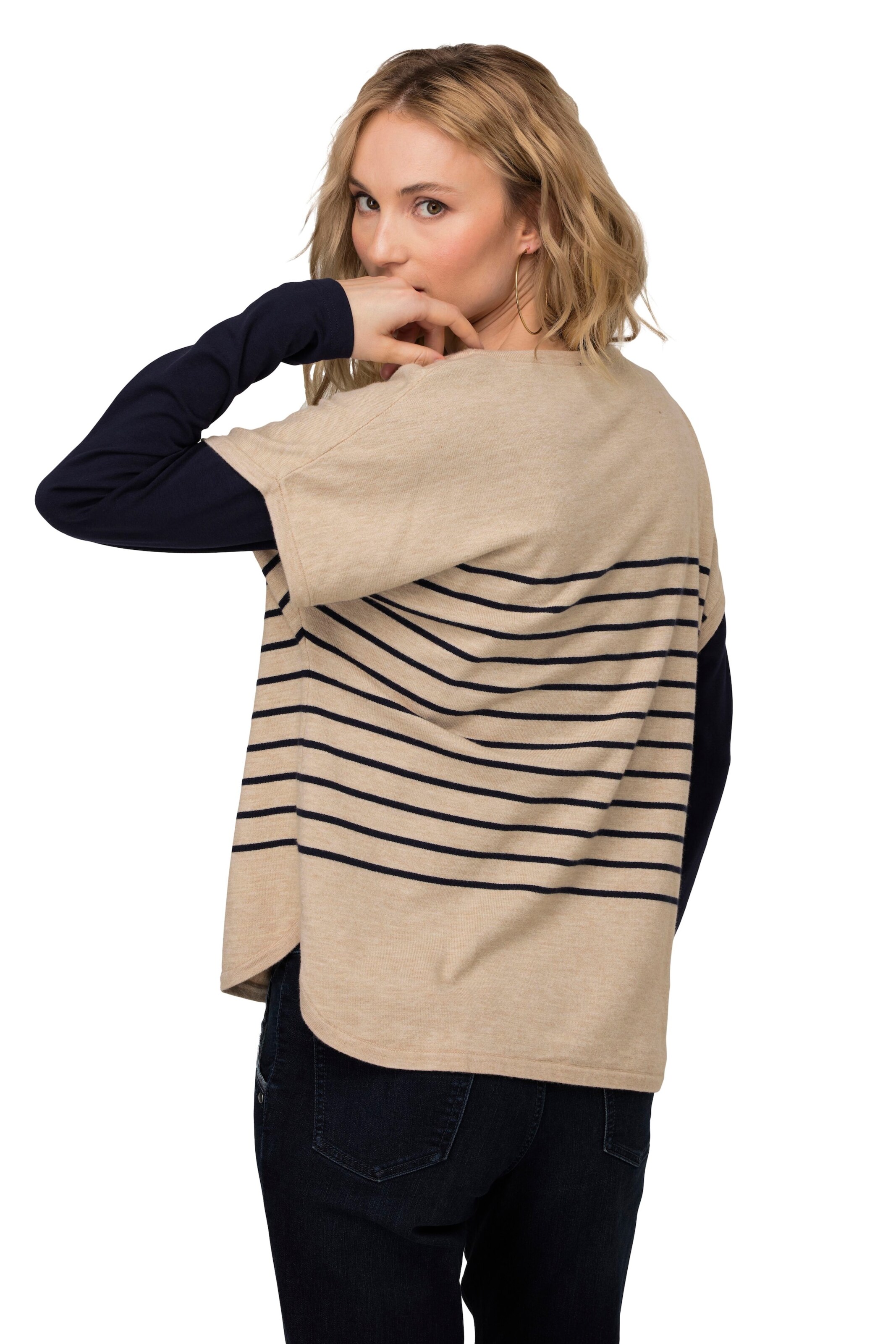 LAURASØN Pullover in Braun