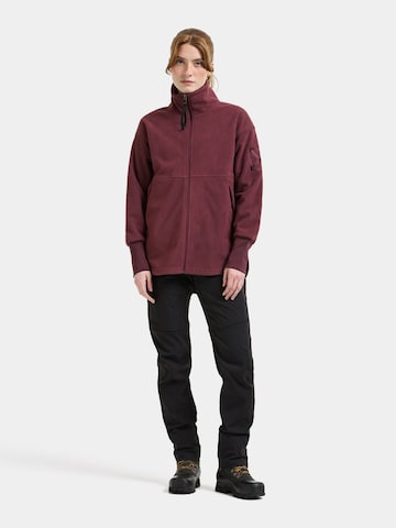 Didriksons Athletic fleece jacket 'RONJA' in Red