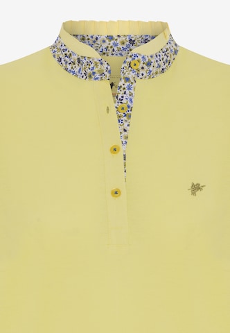 DENIM CULTURE Shirt 'Pam' in Yellow