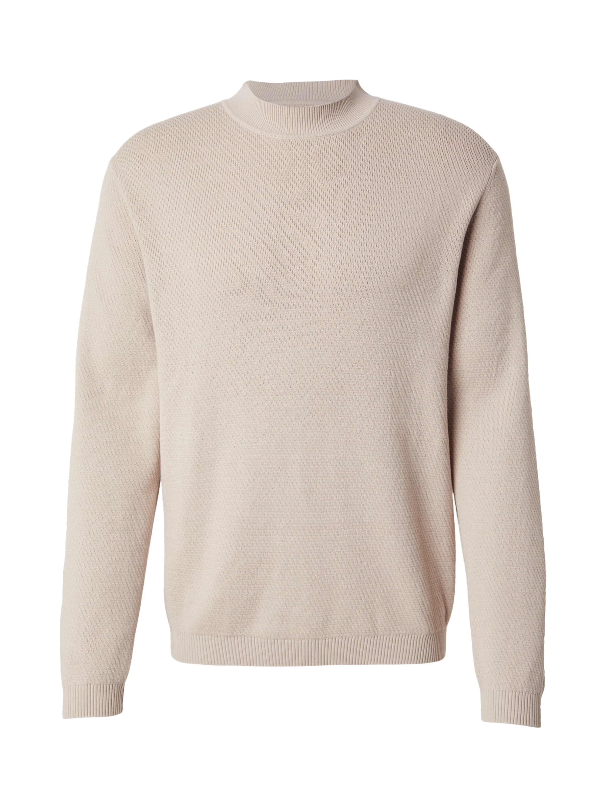 Jack & Jones Premium Пуловер 'JPRBLARUSS' в сиво: отпред