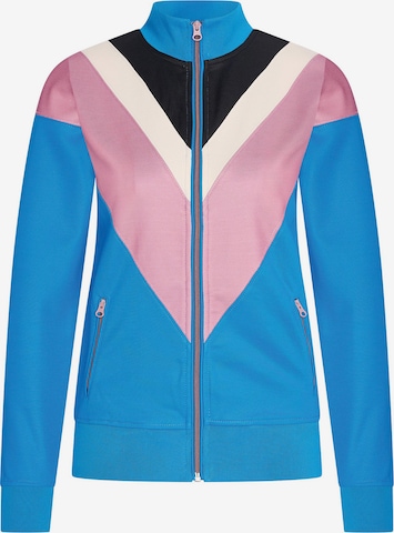 4funkyflavours Zip-Up Hoodie in Blue: front