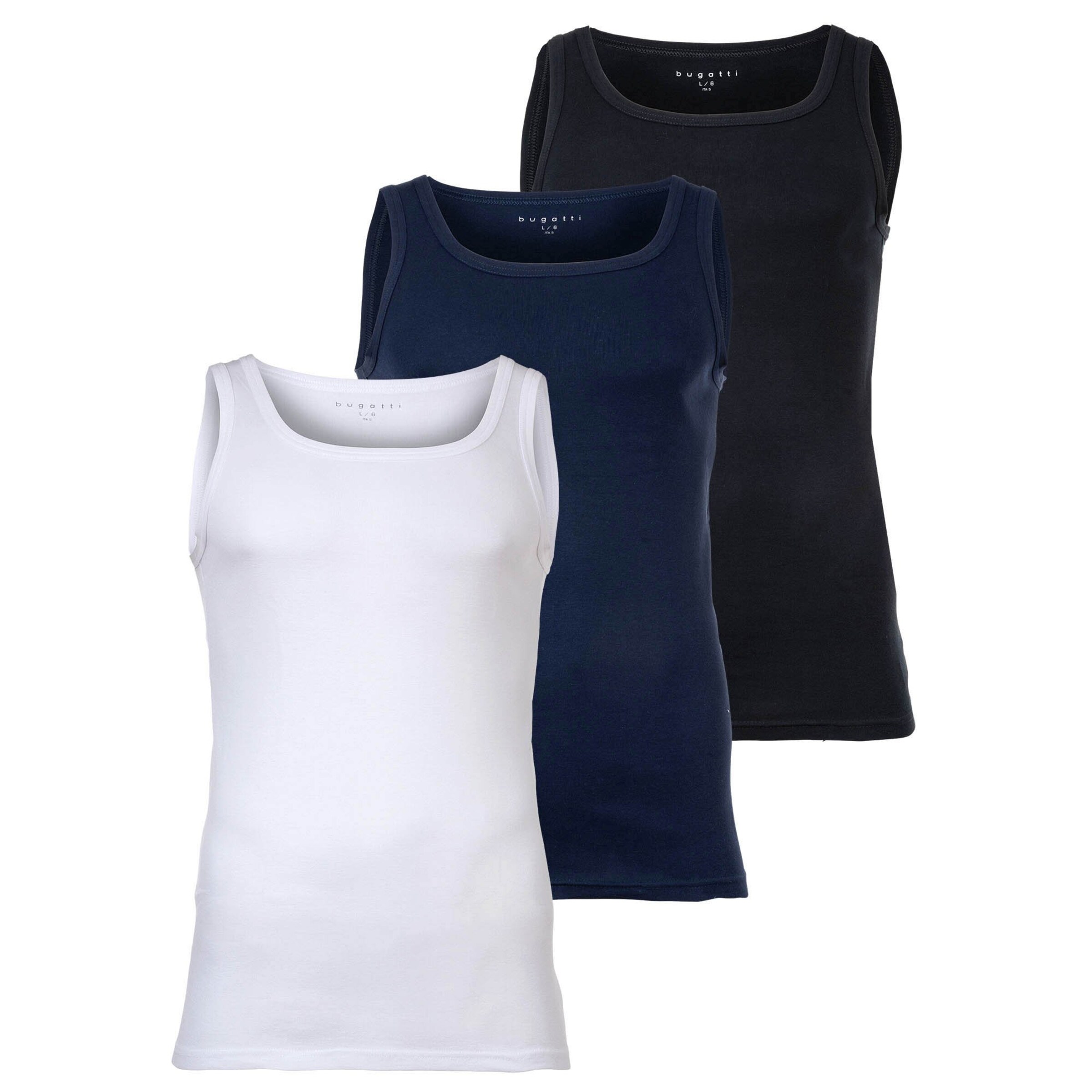 bugatti Undershirt in Blue: front