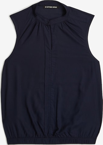 G-STAR Blouse 'Stand' in Blauw: voorkant