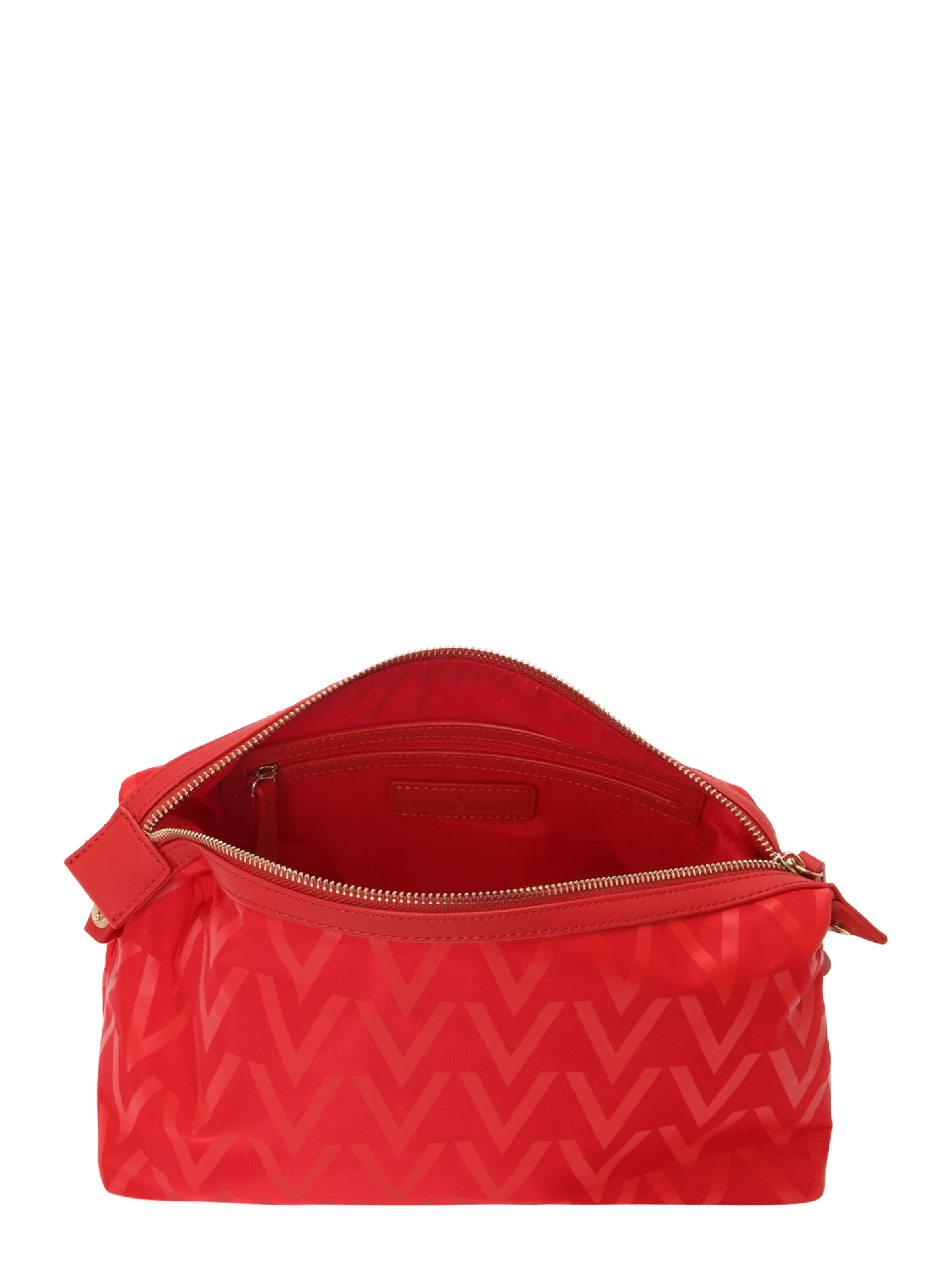 Valentino Bags Kosmetiikkalaukku 'BEAUTIES' värissä punainen: yläosa