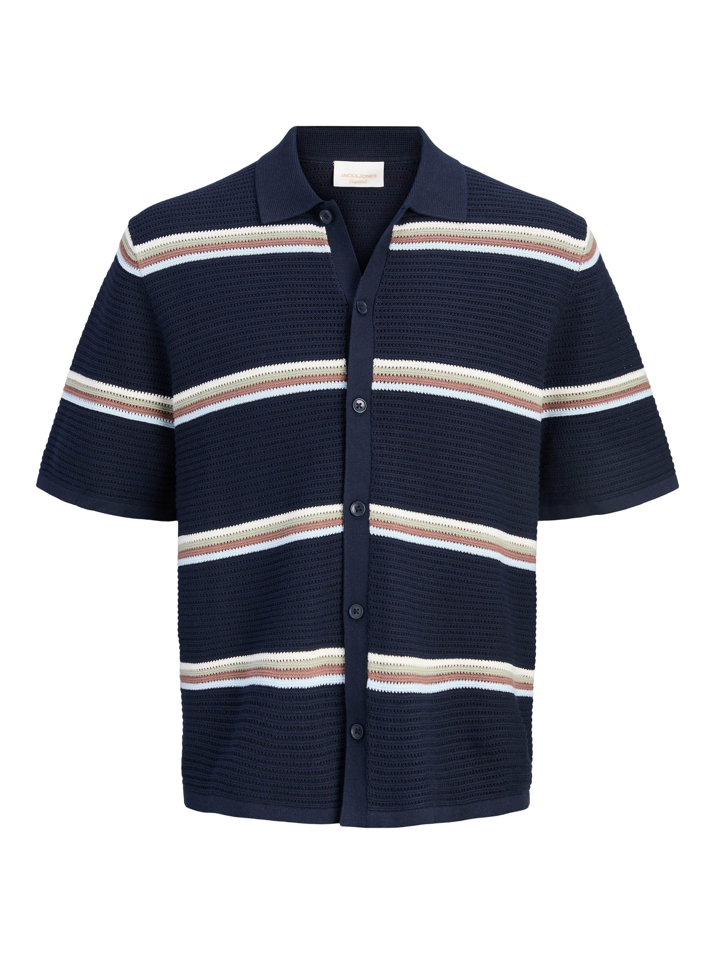 JACK & JONES Strickjacke in Blau: Vorderseite