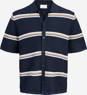 JACK & JONES Strickjacke in Blau: Vorderseite