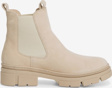 TAMARIS Chelsea boots in Beige