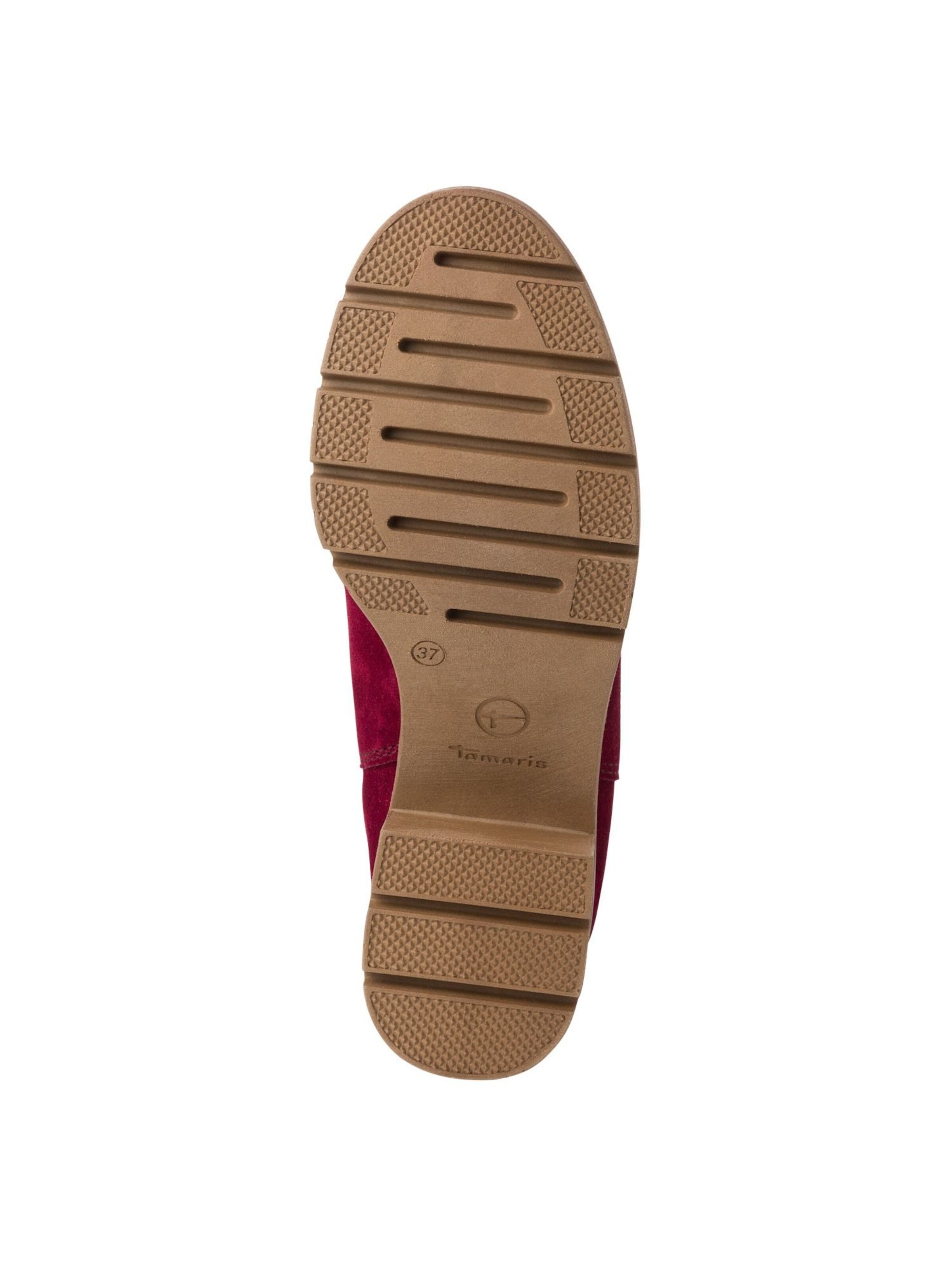 Tamaris Chelsea Boots in Rot