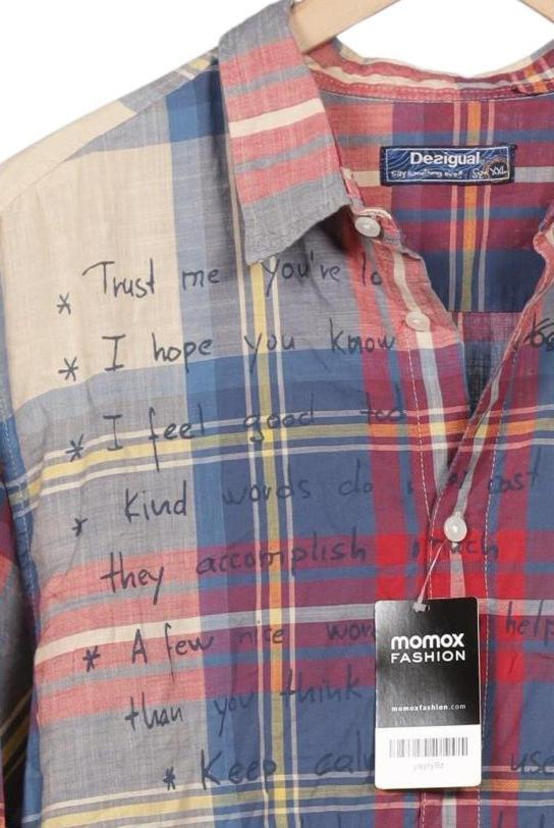 Desigual Button Up Shirt in XXL in Mixed colors