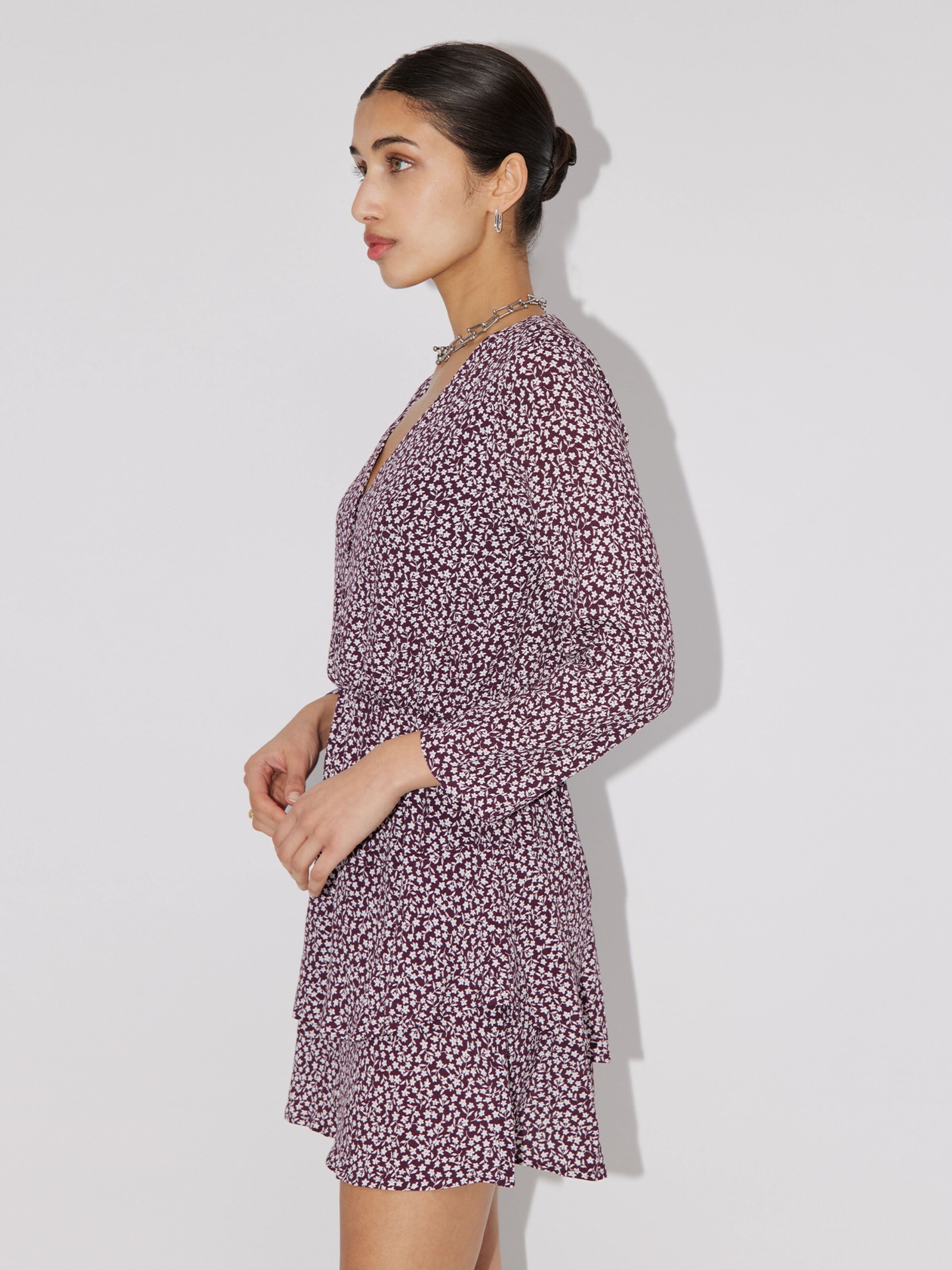 Frauen Große Größen LeGer by Lena Gercke Kleid 'Mara' in Bordeaux - ZI10826 Frauen Große Größen LeGer by Lena Gercke Kleid 'Mara' in Bordeaux - ZI10826