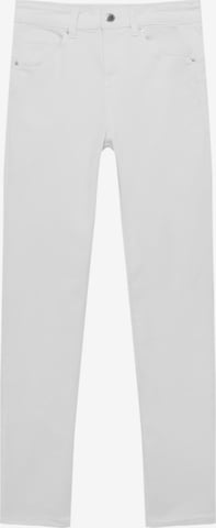 Pull&Bear Skinny Jeans in Weiß: predná strana