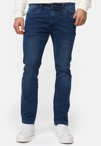 INDICODE JEANS Regular Jeans in Blue: front