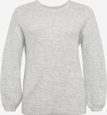 ABOUT YOU Curvy Sweater 'Mina' in Grey: front